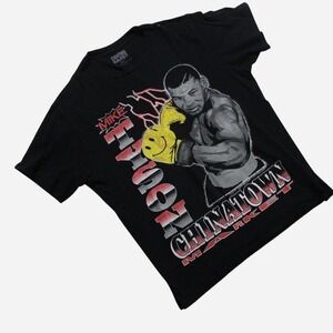 Mens Streetwear Skater Chinatown Market Mike Tyson Collab T-shirt